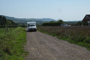 Caravan storage Devon